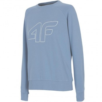 Women's sweatshirt 4F blue H4Z22 BLD350 32S L