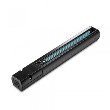 Rail V-TAC VT-6129 busbar, trunking 3F 2 m (+ power connector and plug) Black
