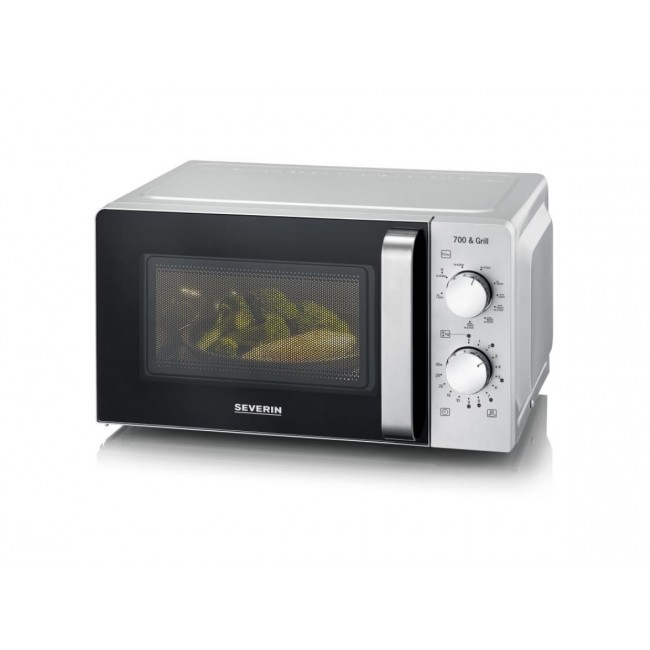 Severin MW 7780 microwave Black, Silver Grill microwave Countertop 17 L 700 W Severin MW 7780 microwave Black, Silver Grill microwave Countertop 17 L 700 W