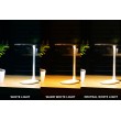 Montis Lampka biurkowa wielofunkcyjna LED MT042 table lamp 5.7 W F White