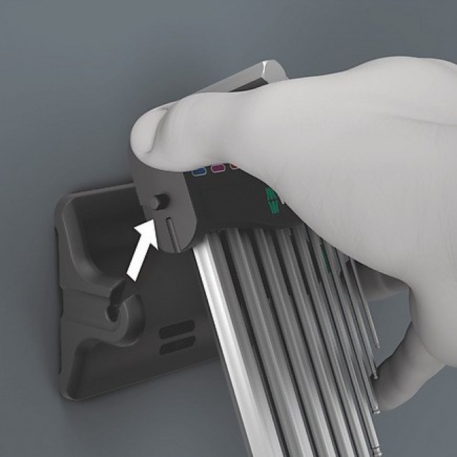 Wera 05022102001 hex key L-shaped hex key set Metric 9 pc(s) Wera 05022102001 hex key L-shaped hex key set Metric 9 pc(s)