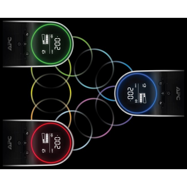 APC Back-UPS Pro BGM2200B-GR - 2200VA/1320W, 4x Schuko & 2x C13 outlets, 3x USB charger, USB dataport