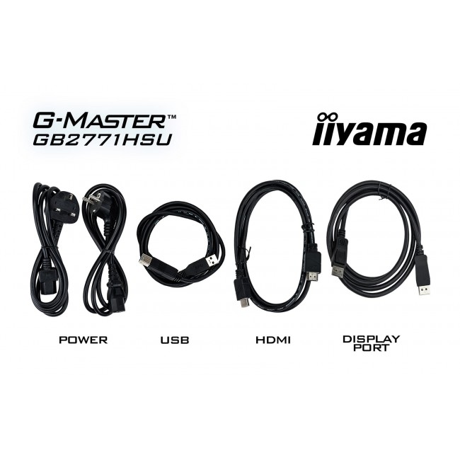 iiyama G-MASTER GB2771HSU-B1 computer monitor 68.6 cm (27 iiyama G-MASTER GB2771HSU-B1 computer monitor 68.6 cm (27