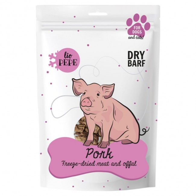 PEPE Lio Pork hearts - dog treat - 60g