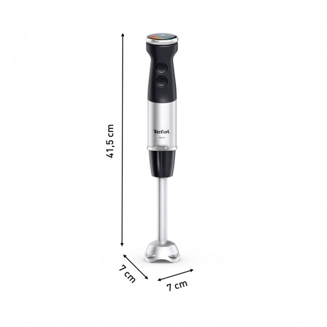 Tefal Quickchef+ HB671830 blender Immersion blender 1000 W Black, Stainless steel