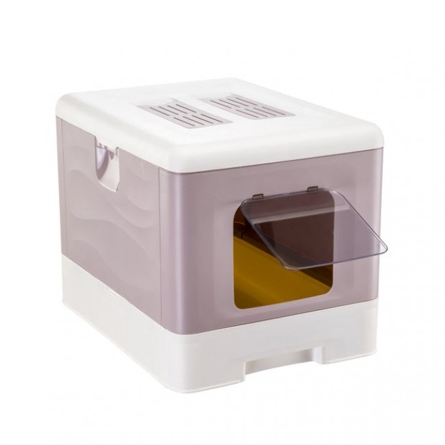 FERPLAST Sahara Lilac - cat litter box - 52 x 39 x 40cm