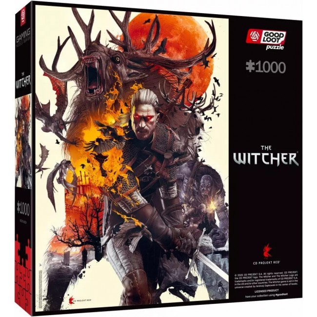 Puzzle Good Loot Gaming - The Witcher: Monsters 1000 pc(s) Puzzle Good Loot Gaming - The Witcher: Monsters 1000 pc(s)