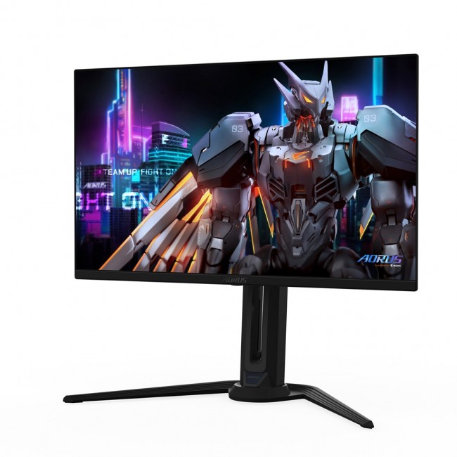 GIGABYTE AORUS FO27Q5P OLED QHD Gaming Monitor - 2560 x 1440, 500Hz, 0.03ms, KVM, 300 cd/m , FreeSync Premium Pro, DisplayHDR True Black 500, DisplayPort 2.1