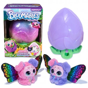 Hatchimals Bloomables by , Puppyfly Surprise Interactive Toy & Flower with Repeatable Reveal & Transformation, 100+ Sounds & Reactions (Styles Vary), Kids Toys for Girls & Boys
