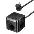 Baseus PowerCombo Universal power strip Indoor Black