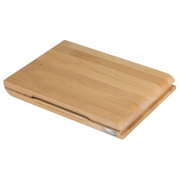 ARTELEGNO TORINO Dwustronna deska do krojenia z drewna bukowego 40 x 30 cm