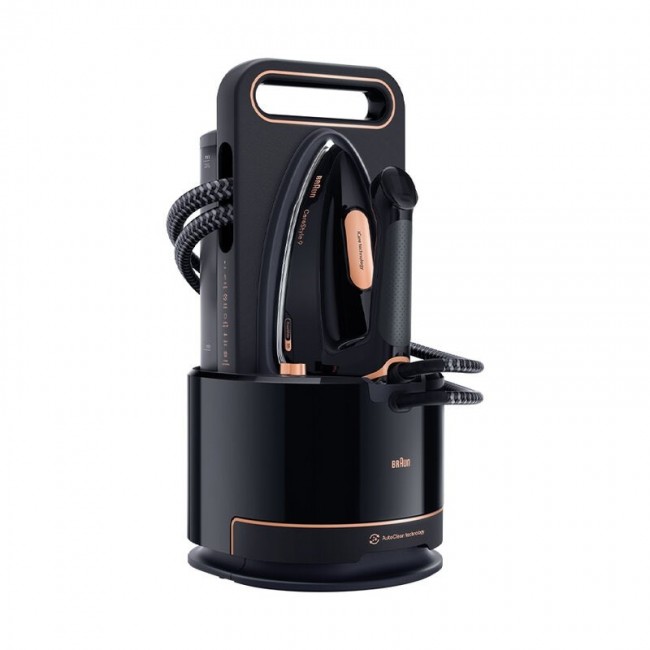 Braun CareStyle 9 IS 9090 BK 2700 W 2 L EloxalPlus soleplate Black, Copper Braun CareStyle 9 IS 9090 BK 2700 W 2 L EloxalPlus soleplate Black, Copper