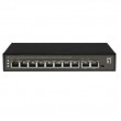 LevelOne FGP-1031 network switch Unmanaged Gigabit Ethernet (10/100/1000) Power over Ethernet (PoE) Black
