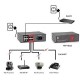 LevelOne 8-Port Fast Ethernet PoE Switch, 802.3at/af PoE, 4 PoE Outputs, 65W