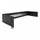 DeLOCK 19 DIN rail Panel 2U black