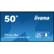 iiyama LH5060UHS-B1AG Signage Display Digital A-board 125.7 cm (49.5