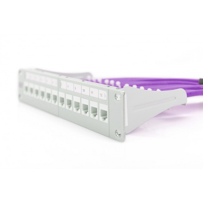 DIGITUS Cat.6 Installation Cable, U/UTP, B2ca, AWG 23/1, LSOH, 100m, Purple,