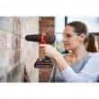 Black & Decker BDCHD18KB-QW drill Keyless Black, Orange