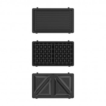 Black+Decker BXSA754E Toaster with 3 interchangeable plates