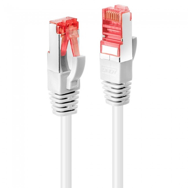 Lindy 20m Cat.6 S/FTP Network Cable, White Lindy 20m Cat.6 S/FTP Network Cable, White