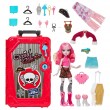 Monster High Skulltimate Secrets Cabin Slay-cation Playset, Cupid Asteria Doll and Accessories