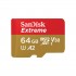 SanDisk Extreme 64 GB MicroSDXC UHS-I Class 10