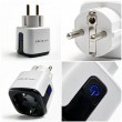 Qoltec 52710 Smart Wi-Fi Socket 16A | Timer | Energy meter | Tuya | Smart Life | Amazon Alexa | Google assistant