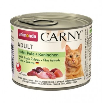 ANIMONDA Carny Adult flavour: chicken. turkey. rabbit - wet cat food - 200 g