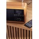 Adler AD 1184 radio Portable Digital Black, Wood