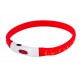 HILTON LED silicone 1.4x0.8x40 cm with USB - dog collar HILTON LED silicone 1.4x0.8x40 cm with USB - dog collar