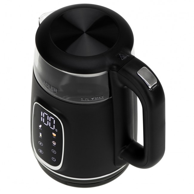 ADLER AD 1305 electric kettle black/silver ADLER AD 1305 electric kettle black/silver