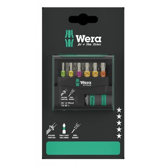 Wera 05073641001 screwdriver bit 10 pc(s)