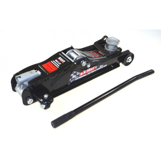 Jack 'Frog' with 2.5T capacity low profile silver
