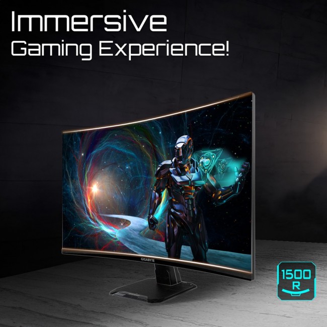 Gigabyte GS27QCA LED 27 2560 x 1440 px Quad HD 180 Hz monitor black Gigabyte GS27QCA LED 27 2560 x 1440 px Quad HD 180 Hz monitor black