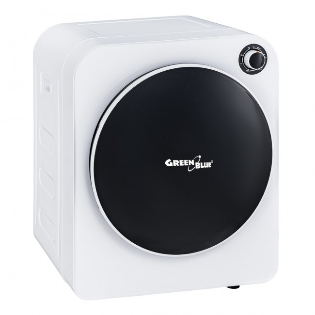 GreenBlue GB410 Electric Tumble Dryer 3kg 830W Vented 5 Drying Programs Compact Table Top Contertop Wall Moountable Portable with Accessories GreenBlue GB410 Electric Tumble Dryer 3kg 830W Vented 5 Drying Programs Compact Table Top Contertop Wall Moountable Portable with Accessories
