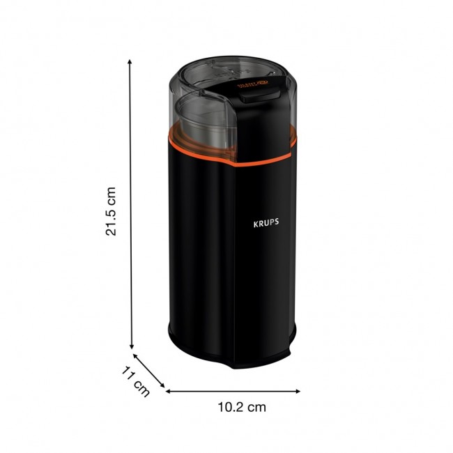 Krups Silent Vortex GX3328 175 W Black Krups Silent Vortex GX3328 175 W Black