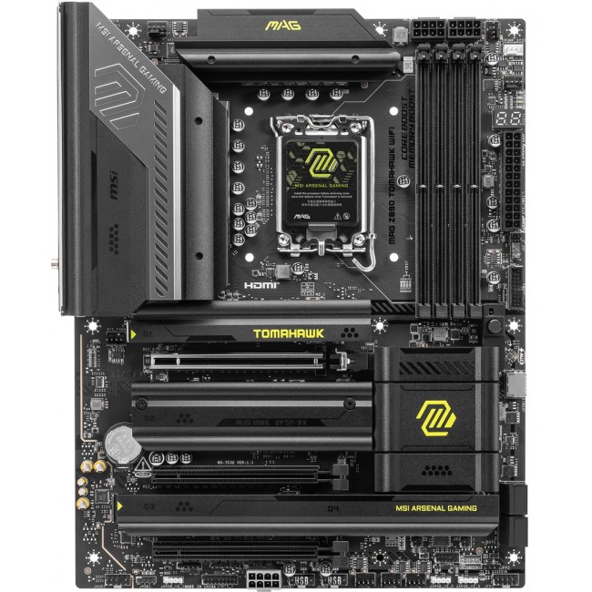 MSI MAG Z890 TOMAHAWK WIFI motherboard Intel Z890 LGA 1851 (Socket V1) ATX MSI MAG Z890 TOMAHAWK WIFI motherboard Intel Z890 LGA 1851 (Socket V1) ATX