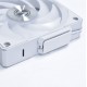 White wireless Lian Li UNI FAN 3-pack fan, 120mm White wireless Lian Li UNI FAN 3-pack fan, 120mm