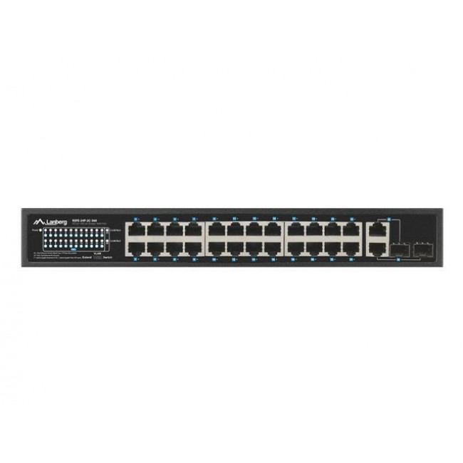 Lanberg Switch 24X 100MB DSP+/2X Combo Rack 19 Lanberg Switch 24X 100MB DSP+/2X Combo Rack 19
