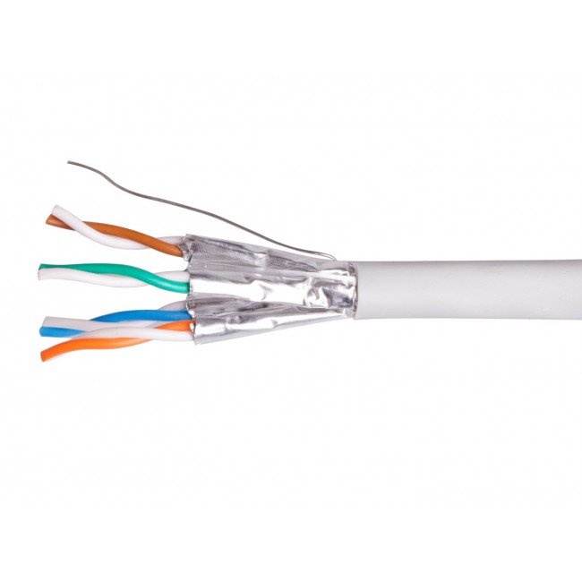 Equip Cat.6 U/UTP Installation Cable, LSZH, 100m