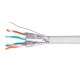 Equip Cat.6 U/UTP Installation Cable, LSZH, 100m