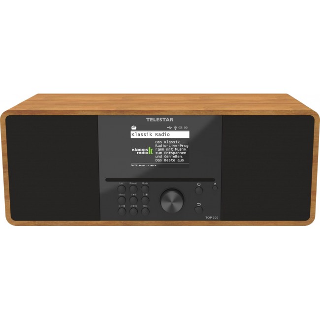 Telestar 5701300 radio Internet Digital Wood