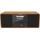 Telestar 5701300 radio Internet Digital Wood