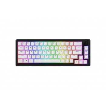 HATOR Skyfall Wireless 65 keyboard Gaming USB + RF Wireless + Bluetooth QWERTY US English Black, White