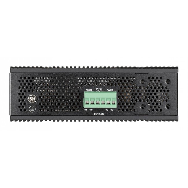 D-Link 12-Port L2 Industrial Smart Managed Switch with 10 x 1GBaseT(X) & 2 x SFP