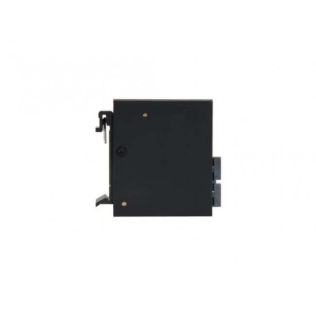 LevelOne RJ45 to SC Fast Ethernet Industrial Media Converter, Multi-Mode Fiber, 2km, -40 C to 75 C
