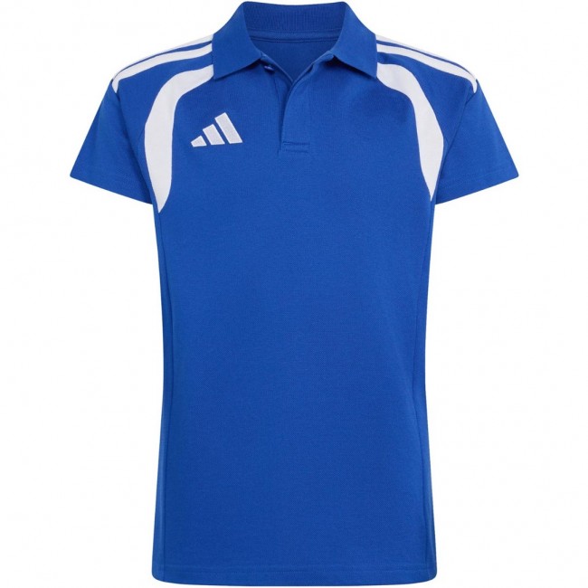 Koszulka dla dzieci adidas Tiro 26 League Polo niebieska KF9098 128cm