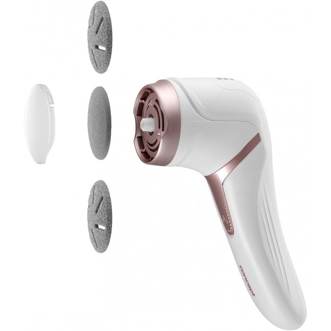 Concept PN3000 foot care appliance Foot pumice Rose gold, White