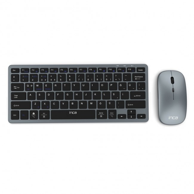 Inca IBK-572BT keyboard Mouse included RF Wireless + Bluetooth Black Inca IBK-572BT keyboard Mouse included RF Wireless + Bluetooth Black