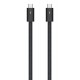 Apple MC9C4ZM/A Thunderbolt cable 1 m 120 Gbit/s Black